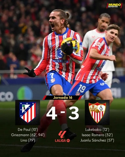 激情四溢！切尔西4-3热刺，马竞4-3塞维利亚，足球盛宴再现双雄对决